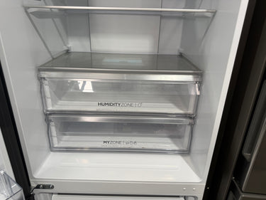 Factory Second Haier 431L Bottom Mount Refrigerator – Black Model: HRF420BHC - Second Hand Appliances Geebung